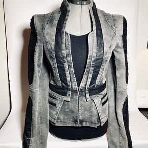 Lookbook Store Denim/Leather Jacket